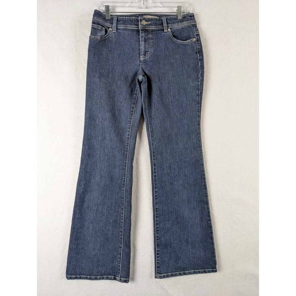 Chicos Womens Jeans Size 0 or‎ 4 Cotton Blend Blue